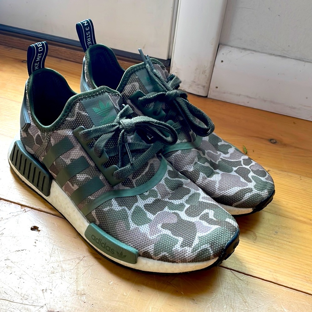 Adidas NMD Camo Green size 8 mens